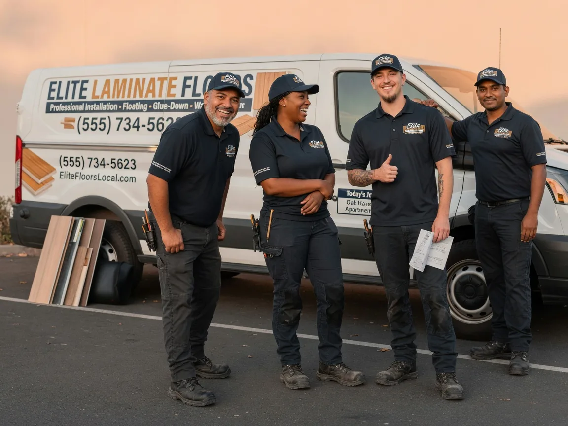 Laminate flooring installation company in Big Rock, IL